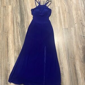 Morgan & Co. Royal Blue Maxi Dress